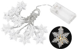 Platinium Instalație de lumină LED - fulgi de zăpadă, 1, 6 m, alb cald