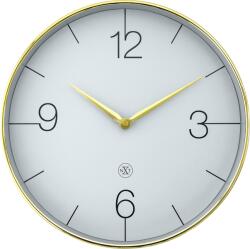 NeXtime Ceas de perete Finesse 30, 5 cm auriu (7375GO)