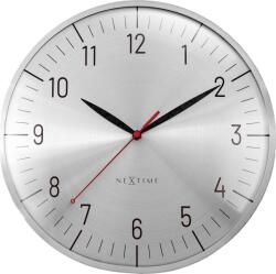 NeXtime Ceas de perete Frankfurt 30, 5 cm argintiu (3343ZI)