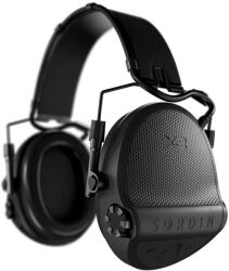 Sordin® Căști electronice Supreme X2 Headband Sordin® / Pernițe auriculare din gel (Culoare: Negru)