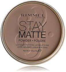 Rimmel London Stay Matte Pudră pentru femei 14 g nuanță