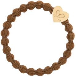 By Eloise London Gold Heart culoare Hazle Brown