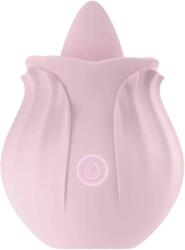 PassionPulse Vibrator pentru clitoris si sani Blossom Stimulator PassionPulse , 10 moduri de vibratie , silicon , silentios , stimularea punctului G clitoral , impermeabil , roz piersica , 7, 7x5, 8 cm (AS071) Vibrator