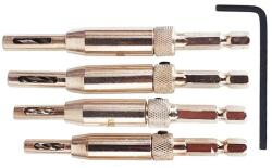 Kraft&Dele Set de burghie autocentrante 4 buc 16840 (KD11209) Burghiu