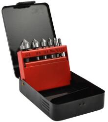 GEKO Set de freze conice HSS, coadă hexagonală de 1/4", 6, 3-20, 5 mm, 6 buc 60836 (G38574) Burghiu