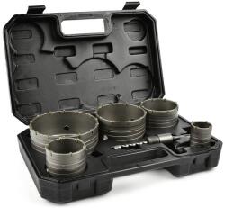 GEKO Set burghie cu diamant pentru beton SDS 40-125mm 6buc 61557 (G39980)