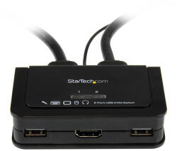 StarTech . com SV211HDUA, 1920 x 1200 pixelek, Fekete (SV211HDUA)