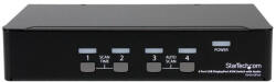 StarTech . com SV431DPUA, 3840 x 2400 pixelek, Fekete (SV431DPUA)