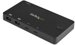 StarTech . com SV211HDUC, 3840 x 2160 pixelek, 4K Ultra HD, Fekete (SV211HDUC)