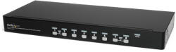 StarTech . com SV831DUSBUK, 1920 x 1440 pixelek, Keretállvány, 12 W, 1U, Fekete (SV831DUSBUK)