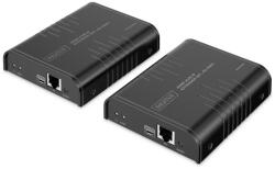 ASSMANN DS-55355, Adó és vevő, Vezetékes, 200 M, Cat6, 4096 x 2160 pixelek, 60 Hz (DS-55355)