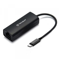 Techsuit Placa Retea Techsuit AC20, RJ45, USB-C, Neagra - koubsolutions