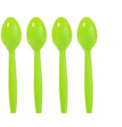 Flippy Set 10 Linguri de Unica Folosinta, Flippy, Colectia Dino Park, 15 x 3.3 cm, din Plastic PE, Multicolor (132674)