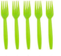 Flippy Set 10 Furculite de Unica Folosinta, Flippy, Colectia Dino Park, 15.5 x 2.5 cm, din Plastic PE, Multicolor (132673)