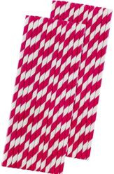 Flippy Set 16 Paie, Flippy, pentru Masa de Craciun, din Hartie, 19.7 cm, Alb-Rosu (132646)