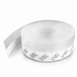 Flippy Bandă de Etanșare Flippy pentru Uși și Ferestre, Silicon Transparent, Anti-Curent, Anti-Praf şi Anti-Insecte, 3.5 cm x 5 m, Transparenta (165296)