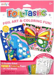 OOLY Kit Arta cu folie Foil-tastic - Whimsical World (161-132)