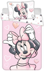 Disney Minnie Blush Pink gyerek, ovis ágyneműhuzat 100×135 cm, 40×60 cm (JFK041161) - ostore
