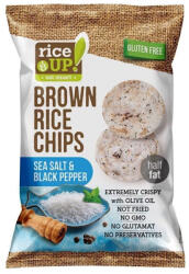 RiceUP! , sós és borsos ízű rizs chips, 60g