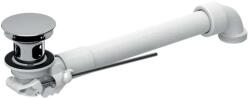 Geberit - Sifon economic pentru lavoare cu preaplin, scurgere cu tijă, crom 152.070. 21.1 (152.070.21.1)