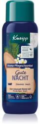 Kneipp Good Night spuma de baie Swiss Stone Pine & Balsam Torchwood 400 ml