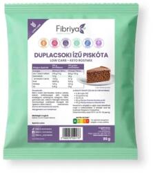 Fibriya Dupla csoki ízű piskóta - Low carb keto rostmix 85g - fittkamra