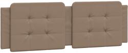 vidaXL cappuccino színű műbőr fejtámla párna Zadar 160 cm 374870 (374870)