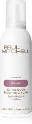 Paul Mitchell Volume Extra-Body Sculpting Foam hajformázó hab dús és fényes hajért 200 ml