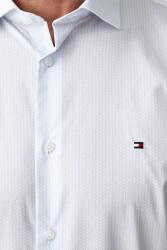 Tommy Hilfiger риза мъжка от памук с еластан (MW0MW43756)