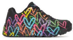 Skechers lány sportcipő, 314064L, ökológikus bőr, 28 EU, fekete (0000304742613_28)