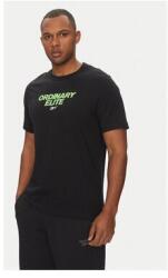 Reebok Férfi Póló, 100218824, Pamut, M INTL, Fekete (0000305250605_M)