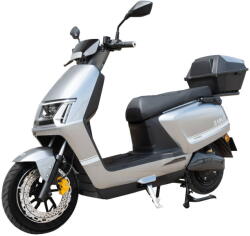 Samus Scuter Electric Samus MODENA-25-12T2000-72V23 Acumulator 72V/23Ah Autonomie 85KM Motor 1200W Argintiu (MODENA-25-12T2000-72V23-Silver)