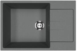 Ulgran U-602-343 Gránit Design Mosogatótálca - Csepegtetőtálcás, Antracit (U-602-343) - muszakishop
