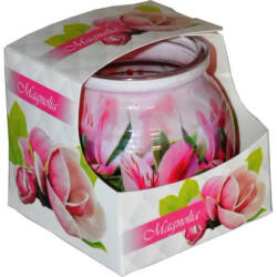 Üvegpoharas illatgyertya 70 g Magnolia (5901969630640)