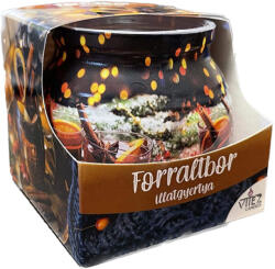 Üvegpoharas illatgyertya 70 g Forraltbor (5999572841829)
