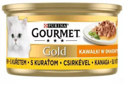 Gourmet Gold konzerv szószos mini filék csirkével 85g
