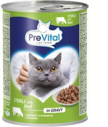 PreVital steril darabok, marhahús szószban 415g