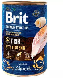  Brit Prémium halkonzerv halbőrrel 400g