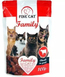  FineCat Family marhahúsos tasak 100g