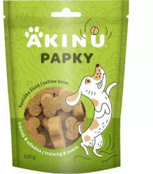  Akinu papky jutalomfalat kockák sárga 100g