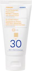 KORRES Yoghurt Tinted Sunscreen Face Cream SPF 30, 50 ml