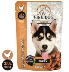  FineDog kölyökkutya tasak csirkével /22/ 100g