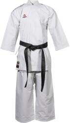Hayashi Katamori Karate-Gi felszerelés, WKF jóváhagyással, Hayashi, fehér, fehér hímzéssel, 165 cm, S (0295-11165)