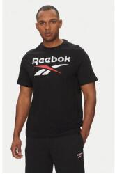Reebok Férfi Póló, 100216166, Pamut, S INTL, Fekete (0000305250544_S)
