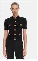 Balmain női blúz, DF1KL023KB07, viszkóz/poliamid, 40 EU, fekete (0000305313706_40)