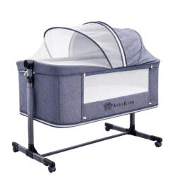 APPEKIDS Patut Co-sleeper APPEKIDS Dreamy 4in1 Varsta 0 Luni+ Gri (AK276210)