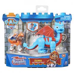 Starpak figurină cavaleri Patrula căţeluşilor Zuma cu Dragon (6063149_ZUMA) Figurina