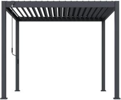 ROJAPLAST ECONOMY Bioklimatikus pergola, acél, 3×3 m, szabadon álló (ECO33)