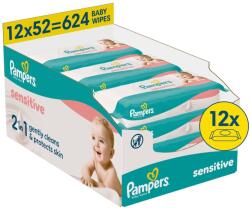 Pampers Fresh Clean Baby Nedves Törlőkendő 12x52db (80874487)