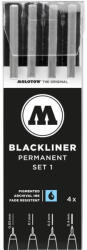 MOLOTOW Blackliner Etui Set 1 4 buc (MLW613)